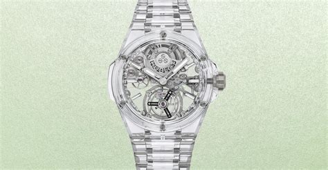 hublot clear|hublot tourbillon crystal.